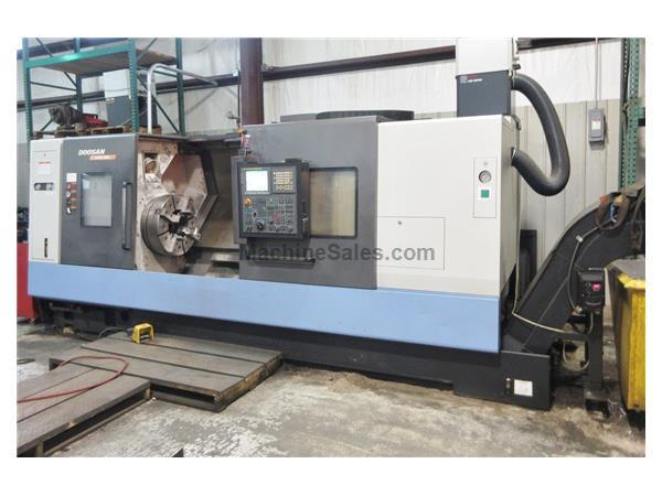 DOOSAN PUMA 480LD, 2011, 25" CHUCK, 10.8" BORE, 80" TURNING DOOSAN PUMA 480LD, 2011, 25" CHUCK, 10.8" BORE, 80" TURNING