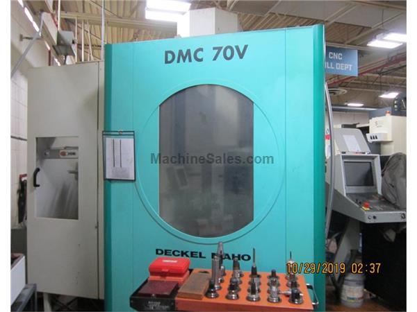 Deckel Maho DMC 70V Vertical Machining Centers 2000 Deckel Maho DMC 70V Vertical Machining Centers 2000