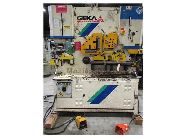 2006 GEKA HYDRACROP 110S HYDRAULIC IRONWORKER, 120 TON