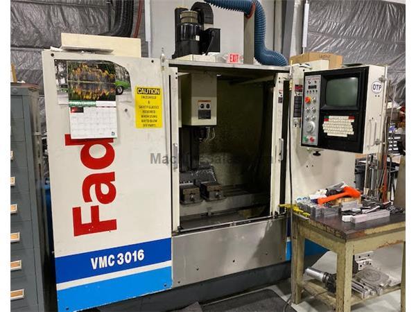2000 Fadal VMC-3016HT 904-1 Vertical Machining Center Fadal 88HS 30x16x20 1 2000 Fadal VMC-3016HT 904-1 Vertical Machining Center Fadal 88HS 30x16x20 1