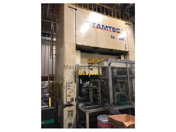 300 TON STAMTEC SSDC PRESS 98.43″ x 55.12″ RAM AREA 300 TON STAMTEC SSDC PRESS 98.43″ x 55.12″ RAM AREA