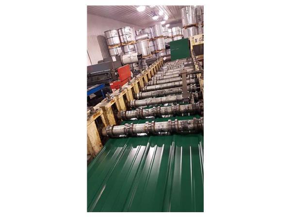 14 STAND B & K 3.5″ ARBOR ROLLFORMER 42″ ROLLSPACE EQUAL GEARED 14 STAND B & K 3.5″ ARBOR ROLLFORMER 42″ ROLLSPACE EQUAL GEARED