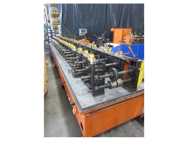 22 STAND TRU TECH ROLLFORMER 2″ DIAMETER SHAFTS 24″ ROLL SPACE 22 STAND TRU TECH ROLLFORMER 2″ DIAMETER SHAFTS 24″ ROLL SPACE