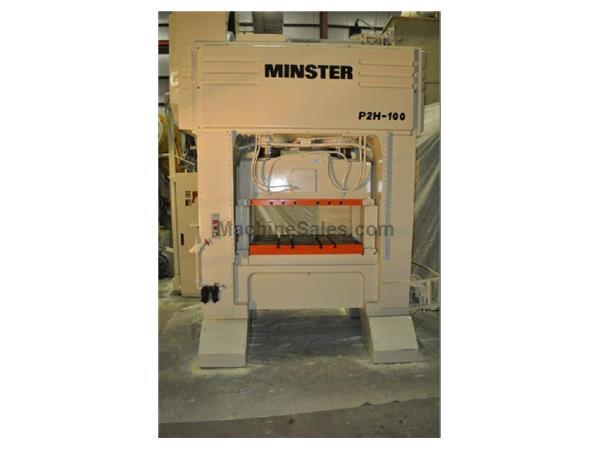 100 TON MINSTER SDCC 1.57″ – 3.94″ STOKE 11.0″ – 14.94″ SHUT HEIGHT RANGE T 100 TON MINSTER SDCC 1.57″ – 3.94″ STOKE 11.0″ – 14.94″ SHUT HEIGHT RANGE T