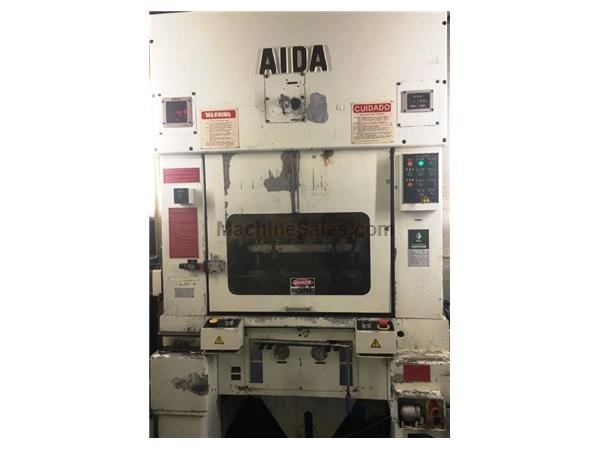 45 TON AIDA SSDC PRESS 35mm STROKE 250mm SHUT HEIGHT 200-750 SPM 45 TON AIDA SSDC PRESS 35mm STROKE 250mm SHUT HEIGHT 200-750 SPM