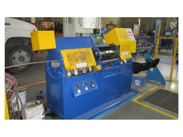 1/2" RMG MODEL 28 CLUTCHLESS STRAIGHTEN & CUT MACHINE, .125" 1/2" RMG MODEL 28 CLUTCHLESS STRAIGHTEN & CUT MACHINE, .125"