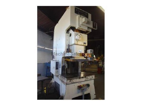 220 TON STAMTEC SINGLE POINT GAP FRAME PRESS 7.87″ STROKE 220 TON STAMTEC SINGLE POINT GAP FRAME PRESS 7.87″ STROKE