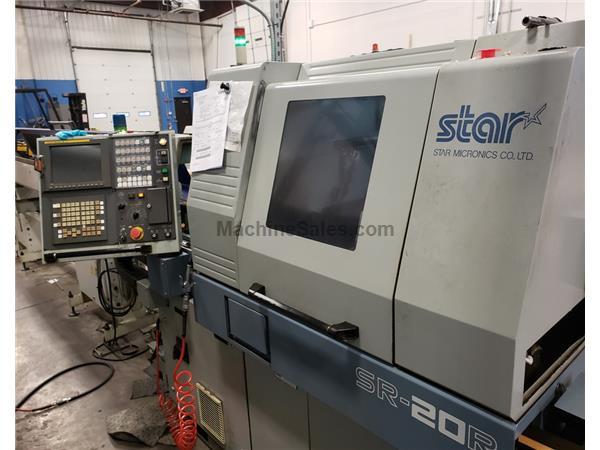 Star SR20R Swiss Type Cnc Lathe 2004 Star SR20R Swiss Type Cnc Lathe 2004