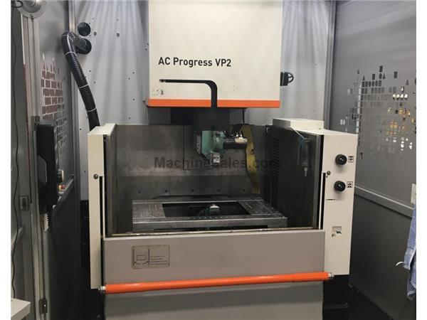 AgieCharmilles Progress VP2 wire EDM, 2013 AgieCharmilles Progress VP2 wire EDM, 2013