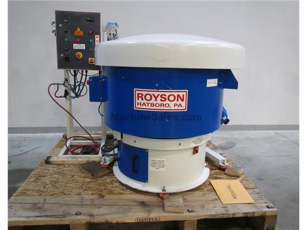 2011 ROYSON MODEL 5-CTV-1S VIBRATORY BOWL, 4 CUBIC FOOT CAPACITY, LOW HOURS 2011 ROYSON MODEL 5-CTV-1S VIBRATORY BOWL, 4 CUBIC FOOT CAPACITY, LOW HOURS