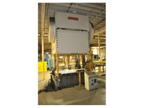 225 TON NIAGARA DOUBLE CRANK GAP FRAME PRESS 225 TON NIAGARA DOUBLE CRANK GAP FRAME PRESS
