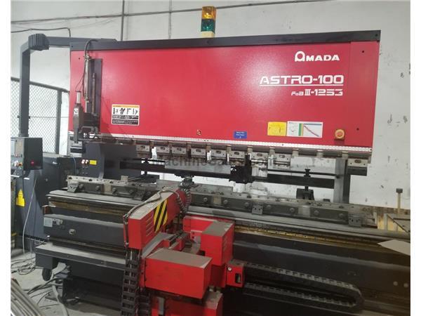 138 Ton Amada Astro-100 FBD-III-1253 CNC Robotic Press Brake