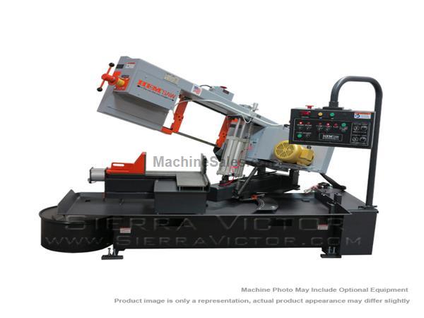 HE&M Semi-Automatic Horizontal Miter Bandsaw SIDEWINDER M