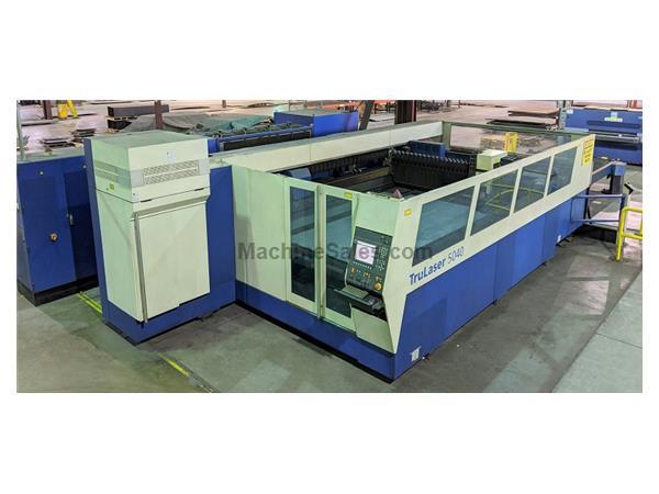 2010 Trumpf Trulaser 5040, 6x13, 6000 Watt Co2 Laser 2010 Trumpf Trulaser 5040, 6x13, 6000 Watt Co2 Laser