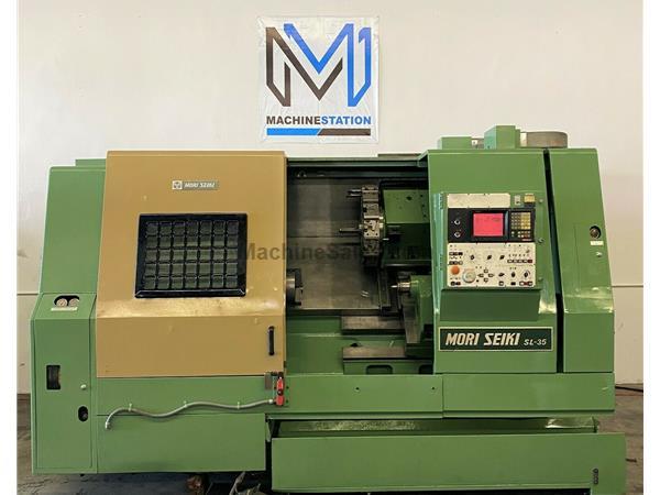 MORI SEIKI SL-35 CNC LATHE TURNING MORI SEIKI SL-35 CNC LATHE TURNING
