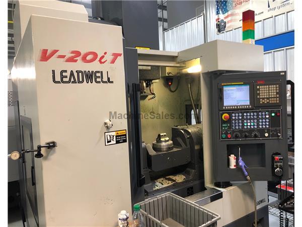 Leadwell Leadwell V-20iT 5 Axis Vertical Machining Center (2012) Leadwell Leadwell V-20iT 5 Axis Vertical Machining Center (2012)