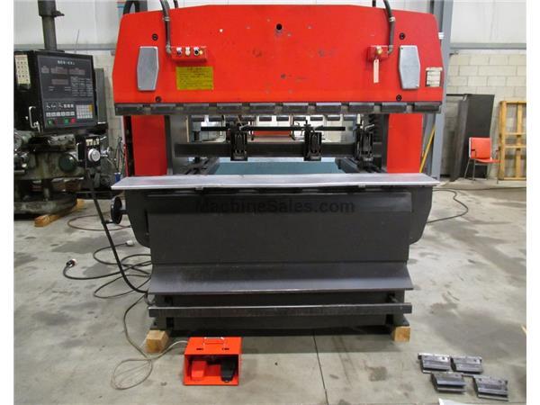 AMADA MODEL RG-50 UPACTING HYDRAULIC CNC PRESS BRAKE,  82&quot; X 55 TON