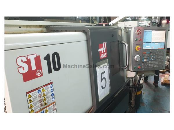 HAAS ST-10 CNC 2-AXIS TURNING CENTER LATHE NEW 2013 HAAS ST-10 CNC 2-AXIS TURNING CENTER LATHE NEW 2013