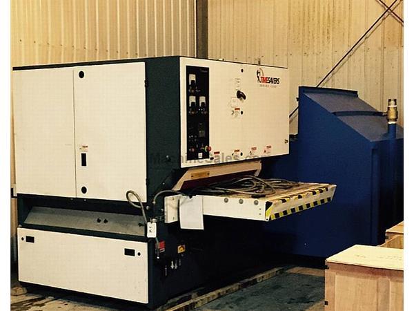TIMESAVERS MODEL 4231-25-084 STANDARD DRY PROCESS ABRASIVE BELT SLAGGRINDER TIMESAVERS MODEL 4231-25-084 STANDARD DRY PROCESS ABRASIVE BELT SLAGGRINDER