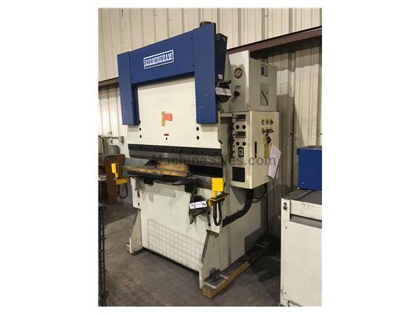 33 Ton Birmingham Hydraulic Press Brake Model: HB-3350 Manual Back Gauge 33 Ton Birmingham Hydraulic Press Brake Model: HB-3350 Manual Back Gauge