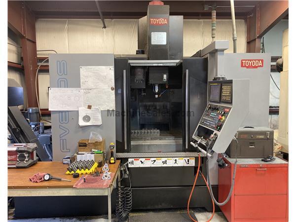 2011 Toyoda FV850S with Tsudakoma 4th axis table 2011 Toyoda FV850S with Tsudakoma 4th axis table