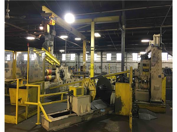 60" x .250" x 45,000Lb Paxson Slitting Line 60" x .250" x 45,000Lb Paxson Slitting Line