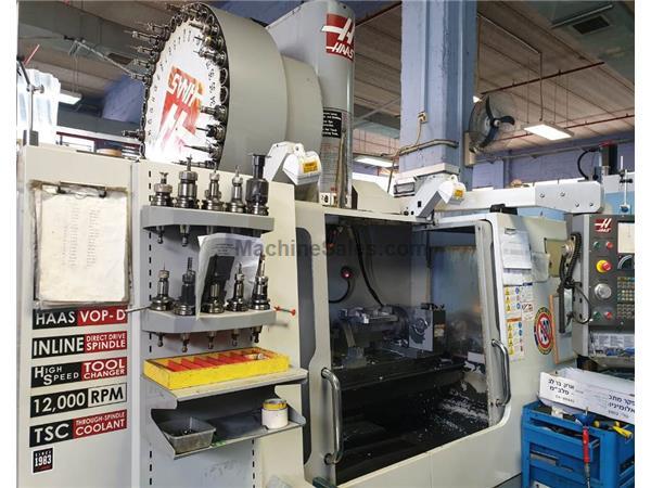 HAAS MODEL VF-4SS 3-AXIS PRECISION CNC VERTICAL MACHINING CENTER 2007 HAAS MODEL VF-4SS 3-AXIS PRECISION CNC VERTICAL MACHINING CENTER 2007