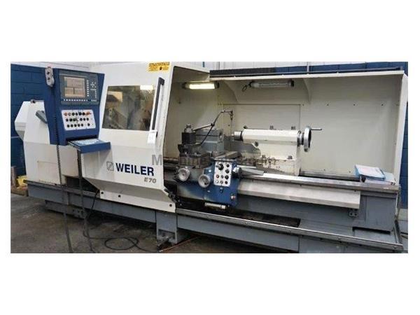 WEILER E70 CNC FLATBED LATHE