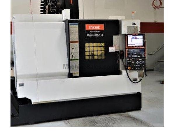 MAZAK NEXUS VCN-510C II 5 AXIS VERTICAL MACHINING CENTER MAZAK NEXUS VCN-510C II 5 AXIS VERTICAL MACHINING CENTER