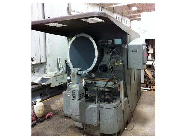 30" JONES & LAMSON EPIC30 TWIN SCREW, 2-AXIS DRO, 10X, 20X, 50,X, Mercury Arc Proj. 30" JONES & LAMSON EPIC30 TWIN SCREW, 2-AXIS DRO, 10X, 20X, 50,X, Mercury Arc Proj.