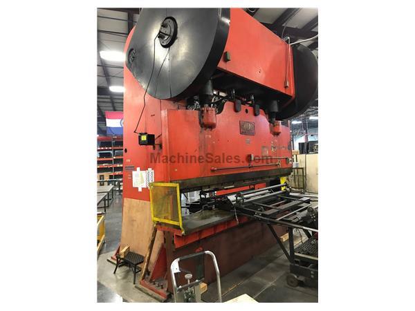 750 TON CHICAGO DREIS & KRUMP MODEL 808-D MECHANICAL PRESS BRAKE 750 TON CHICAGO DREIS & KRUMP MODEL 808-D MECHANICAL PRESS BRAKE