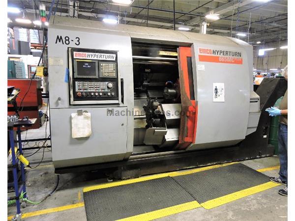 EMCO HYPERTURN 665MCPLUS MULTI FUNCTION CNC LATHE EMCO HYPERTURN 665MCPLUS MULTI FUNCTION CNC LATHE