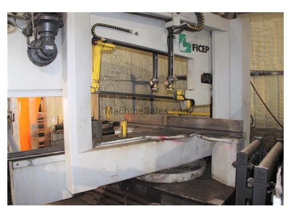 FICEP 1001 DZB DRILL-SAW LINE, 2007, AUTO SCRIBING, 2&quot; HOLE, 40&quot;