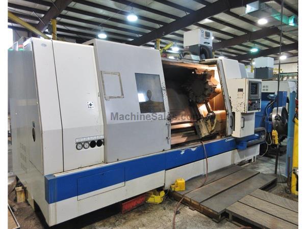 DAEWOO PUMA 450A, 1997, 35" SWING, 25" CHUCK, 5" BORE, FANUC DAEWOO PUMA 450A, 1997, 35" SWING, 25" CHUCK, 5" BORE, FANUC