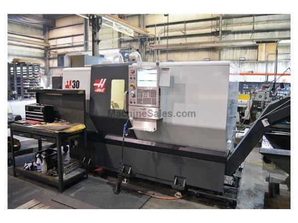 HAAS ST-30, 12&quot;Chk, 2014, LIVE TOOLING, CHIP CONVEYOR, GEARBOX