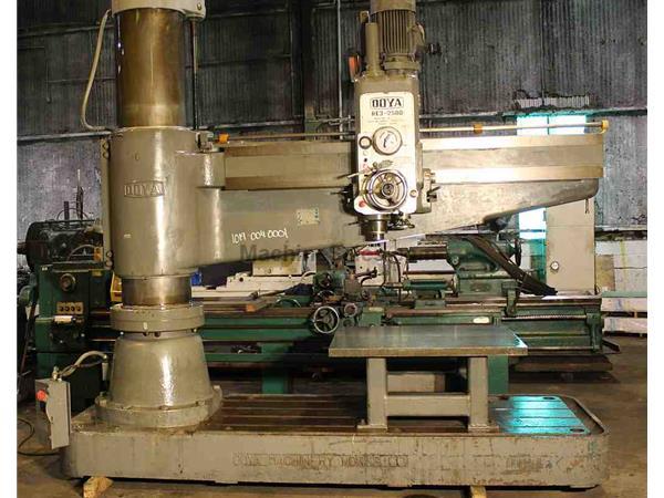 8' x 19" OOYA MODEL RE3-2500 RADIAL ARM DRILL PRESS 8' x 19" OOYA MODEL RE3-2500 RADIAL ARM DRILL PRESS