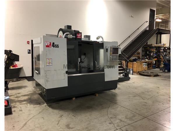 HAAS, VF-4SS, 50&quot; X, 20&quot; Y, 25&quot; Z, NEW: 2016