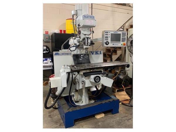 Milltronics VK-1 Partner 2-Axis CNC Toolroom Mill Milltronics VK-1 Partner 2-Axis CNC Toolroom Mill