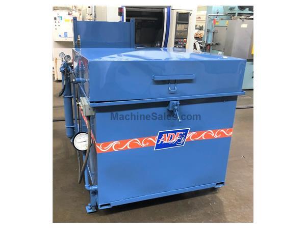 ADF SYSTEMS ROTARY PARTS WASHER, Top-Loading, Model 800, 2 Stg,42&quot;Part