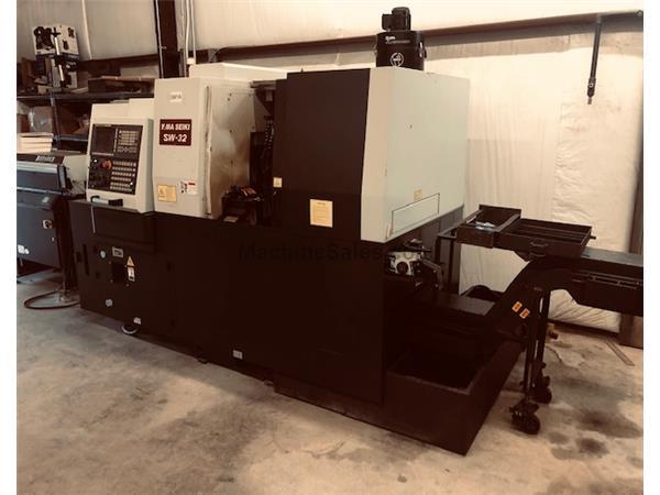 2014 Yama Seiki SW-32 Swiss Type Turning Center Fanuc18i-TB 2014 Yama Seiki SW-32 Swiss Type Turning Center Fanuc18i-TB