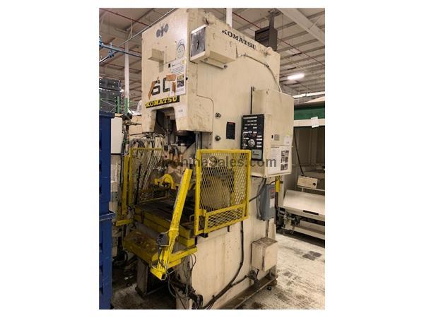 Komatsu 60 Ton OBS Press, Str 4", SH 11", Adj 2-3/4"