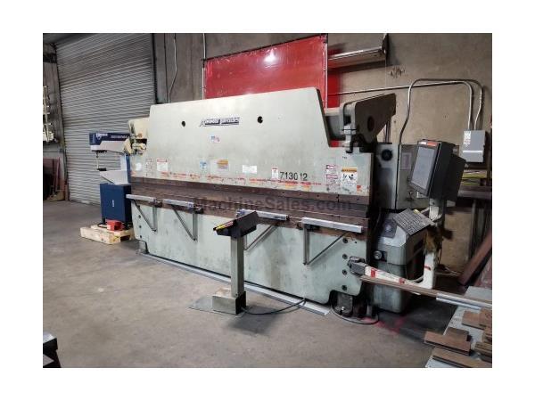 130 TON X 12&#39; ACCURPRESS 713012 HYDRAULIC PRESS BRAKE W/UPGRADED ETS 30