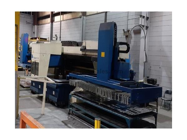 2000 WATT TRUMPF L2030 CO2 LASER W/INTEGRATED LOAD/UNLOAD AUTOMATION MFG: 2 2000 WATT TRUMPF L2030 CO2 LASER W/INTEGRATED LOAD/UNLOAD AUTOMATION MFG: 2