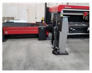 4000 WATT AMADA FOM2 RI 3015NT, ROTARY INDEX,MFG:2013 14,623 HRS (5/9/2019)