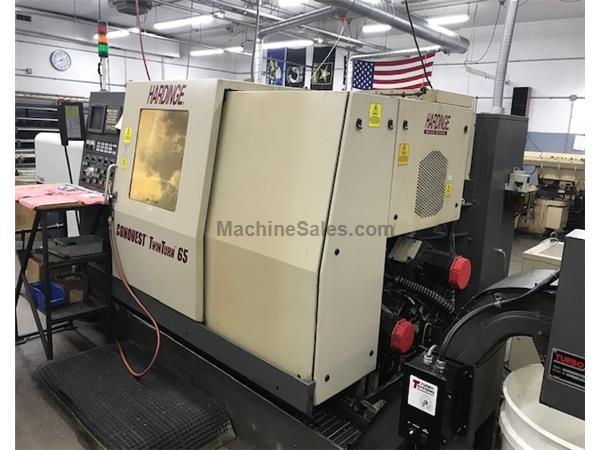 Hardinge Conquest Twin-Turn 65 Multi-Axis Turning Center Hardinge Conquest Twin-Turn 65 Multi-Axis Turning Center