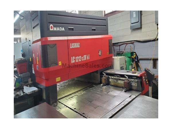 4000 WATT AMADA PULSAR 1212NT LASER SYSTEM INSTALLED: 2014 - ONLY 14,600 HO