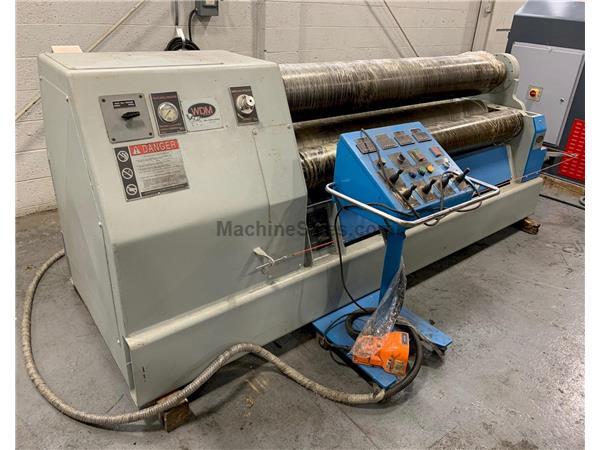 77" x .625" WDM # 403-11-6.58 , 4-roll hydraulic plate bending roll, 11" to 77" x .625" WDM # 403-11-6.58 , 4-roll hydraulic plate bending roll, 11" to