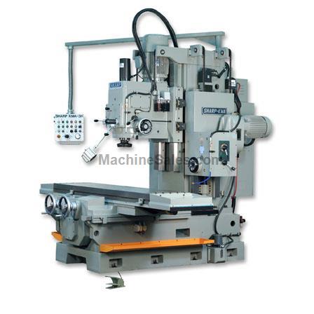 NEW 87" x 20" SHARP MODEL KMA-3H VERTICAL BED MILL NEW 87" x 20" SHARP MODEL KMA-3H VERTICAL BED MILL