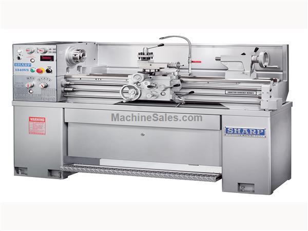 NEW 14" x 40" SHARP MODEL 1440V PRECISION ENGINE LATHE NEW 14" x 40" SHARP MODEL 1440V PRECISION ENGINE LATHE