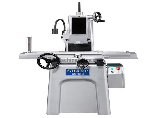 NEW 6" x 18" SHARP SG-618 MANUAL SURFACE GRINDER NEW 6" x 18" SHARP SG-618 MANUAL SURFACE GRINDER